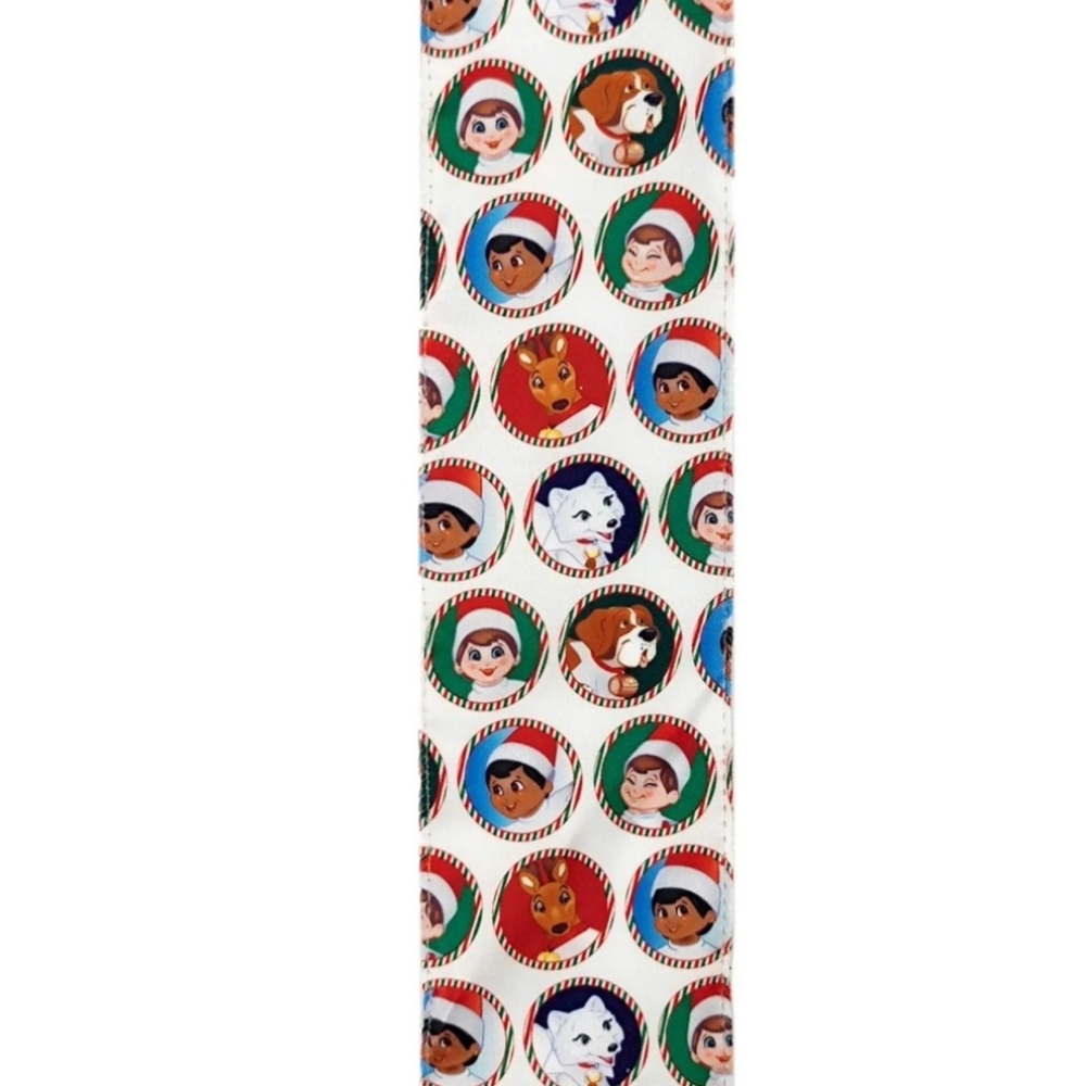 NWT original The Elf on the Shelf Elf Icon boy, girl, pets Ribbon, 10yd × 2.5' - Picture 6 of 7